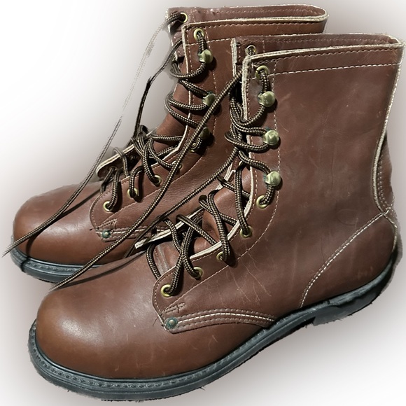 Carolina Safety Toe Steel Toe Boots Size 8 - Picture 1 of 4
